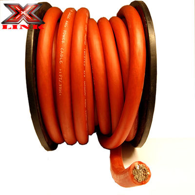 Water Proof Tinned OFC 4 AWG Oversized 1/0 Gauge Car Audio Power Wire for Performance