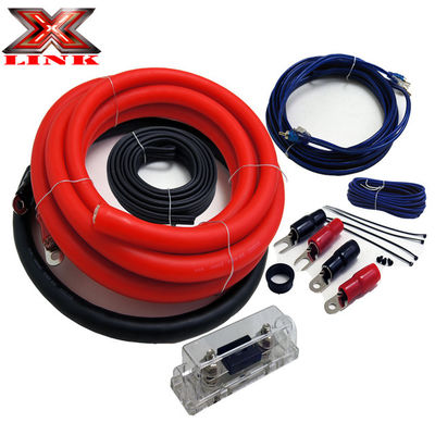Low Voltage Copper Power Amplifier Wires Cables Install Kit Cable Power Wire OFC CCA