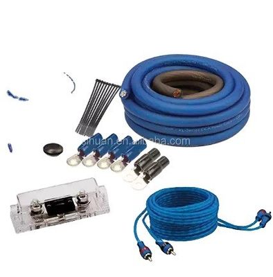 Upgrade Your Car Audio with Walmart's 8AWG 4AWG 0AWG Car Amp Wiring Kit RCA Connector