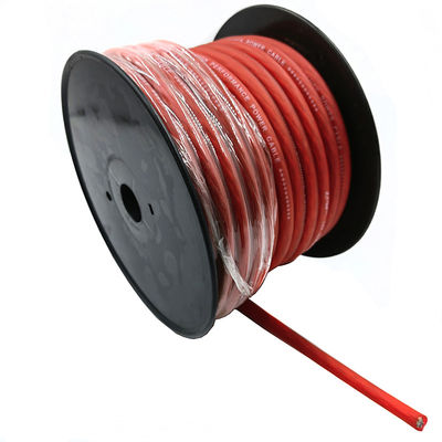 Super Flexible Jacket 1/0 Gauge Copper Power Wire for Car Audio 4 AWG Power Cable