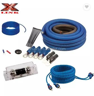 1128 Standard 4 Gauge OFC CCA Complete Amplifier Installation Wiring Amp Kit for Car Audio