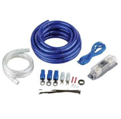 2000W-4000W 4 Gauge CCA Wire Amp Kit Male to Male Conductor for Car Audio Installation