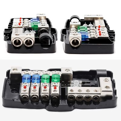 0 awg 12V Multi-Functional Mini ANL Fuse Box Distribution Block For Vehicles