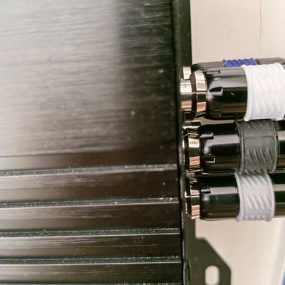 Male To Male 2 RCA Cable With Nylon Braided Expandable Sleeving 9.5mm Outer Diameter