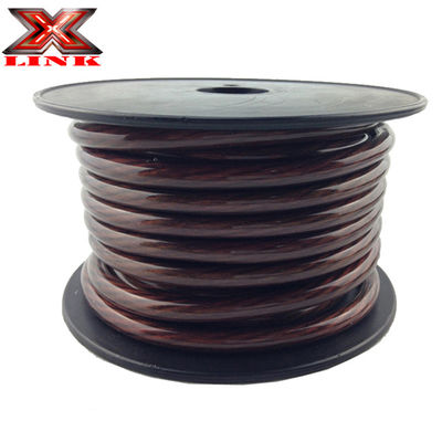 0gauge OFC Car Audio Power Wire Any Color Copper Clad Aluminum Conductor Material