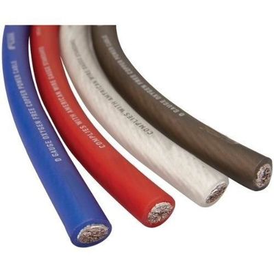 0gauge OFC Car Audio Power Wire Any Color Copper Clad Aluminum Conductor Material