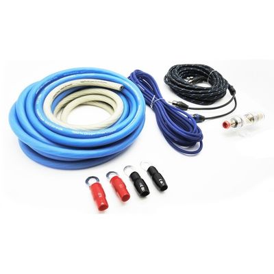 OFC COPPER OR CCA 2500W 2000W 1500W Automotive Amplifier Wiring Kit for Car Audio Cable