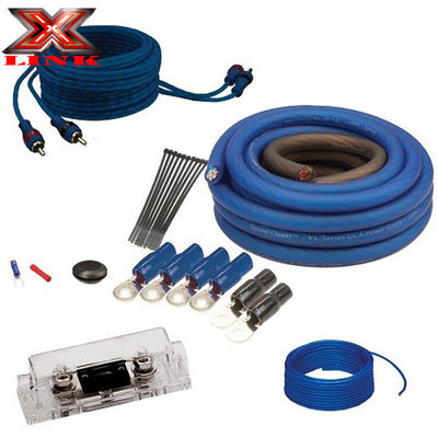 OFC COPPER OR CCA 2500W 2000W 1500W Automotive Amplifier Wiring Kit for Car Audio Cable