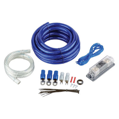 1500W Car Amplifier Install Wiring Kit Single Conductor Power Cable and Fuse Holder Set