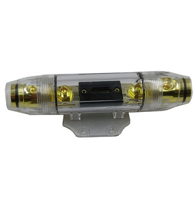 1/0 4 Gauge Car Professional ANL Fuse Holder Gold or Nickel Plated for Maximum Protection