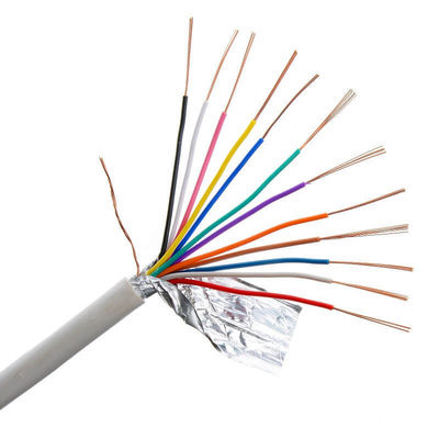 PVC Insulated Copper Multi Core 4 Core 24AWG Fire Alarm Cable Wire for Security Systems