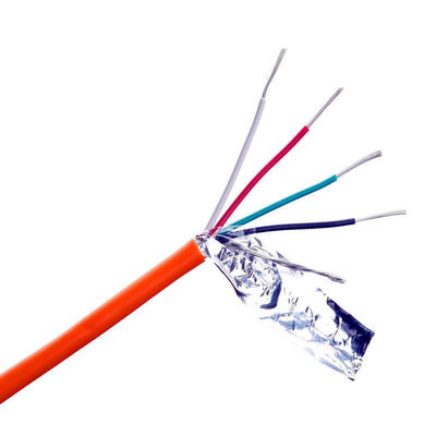PVC Insulated Copper Multi Core 4 Core 24AWG Fire Alarm Cable Wire for Security Systems