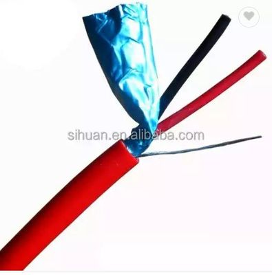 14 16 AWG 2/C 4/C Solid 100% Copper EWCS FPLP Plenum Rated Shielded Fire Alarm Cable