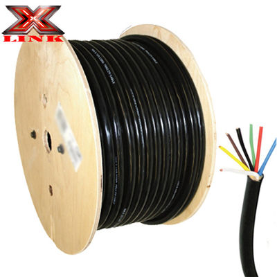 VDE 0281 Standard PVC Insulation Material 7 Pin Trailer Electrical Cable 7 Wire Cable