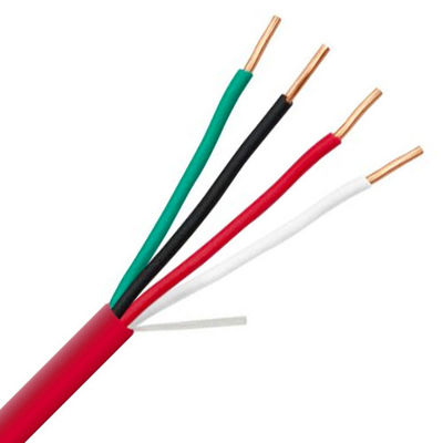 LSZH 8c Fire Alarm Cable with Thermoplastic Outer Sheath and Silicon Rubber Insulation