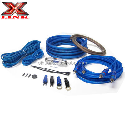 Soft PVC Jacket 4 Gauge Amp Wiring Kit for Customized Requirements