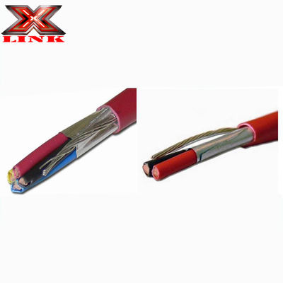 24AWG Stranded CCA Copper Shielded Security Cable for Fire Alarm within Construction
