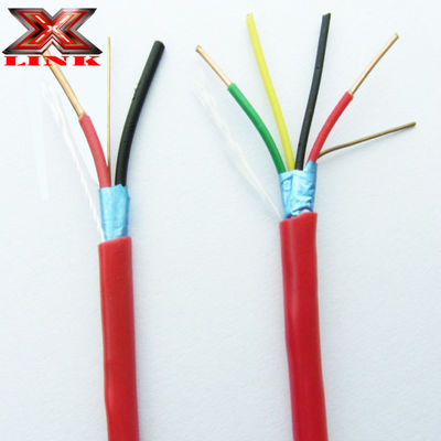 24AWG Stranded CCA Copper Shielded Security Cable for Fire Alarm within Construction