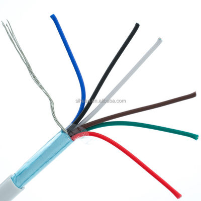 2 4 6 8 10 Core Tinned Copper or Tinned CCA or Copper Security Alarm Cable Construction
