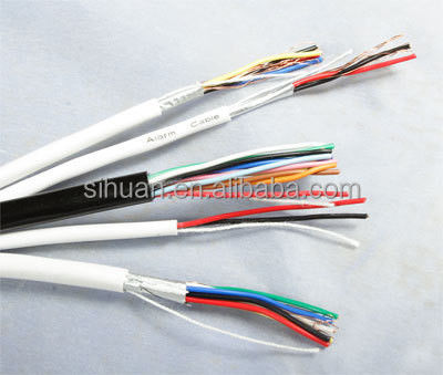 2 4 6 8 10 Core Tinned Copper or Tinned CCA or Copper Security Alarm Cable Construction