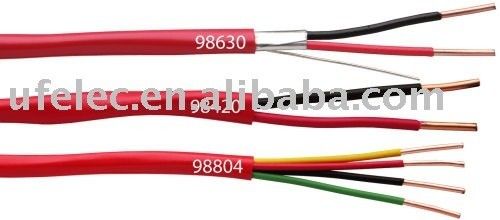 Fire Alarm Cable With CE Certificate 2c 4c 6c 1.5mm2 2.5mm2 0.80mm Bare Copper Wire