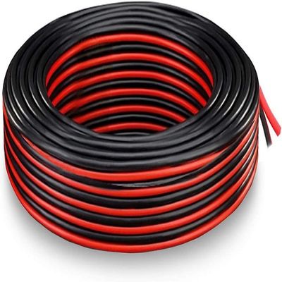 Flexible Wire Ext 2pin 2 Color Red Black Cable for LED Strips Extension Electrical Wire