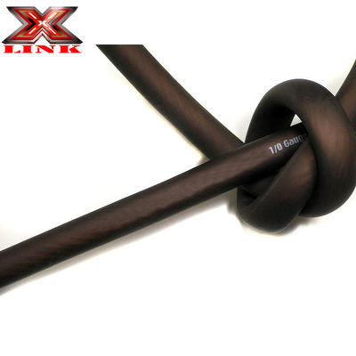 Soft PVC Jacket 1/0 Awg Audio Car Power Cable Ofc Copper Wire