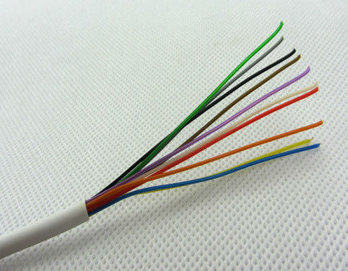 Bare Copper Conductor 2c 4c 8c 12c 20c Stranded Fire Alarm Cable with PVC Insulation