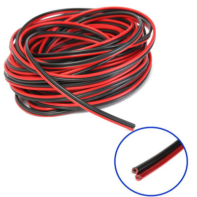 Professional Grade 16 Gauge CCA OFC Speaker Wire with PVC Jacket in Red and Black