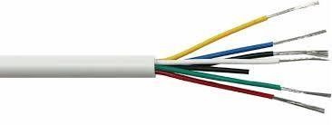 Bare Copper Conductor 2c 4c 8c 12c 20c Stranded Fire Alarm Cable with PVC Insulation
