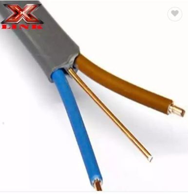 Direct Earth Burial UF-B Flat Wire with Stranded Annealed Copper Conductor and Earth Wire