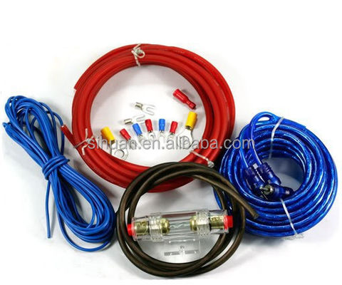 Hot Performance Double Shielded RCA Cable Kit for Professional Car Audio Amplifier