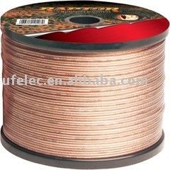 Non-Shielded Translucent Speaker Cable 3.0x6.0mm Outer Diameter for Exceptional Sound