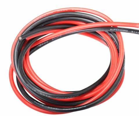 16 Gauge High Temperature Resistant Silicone Stranded Automotive Wire for Insulation