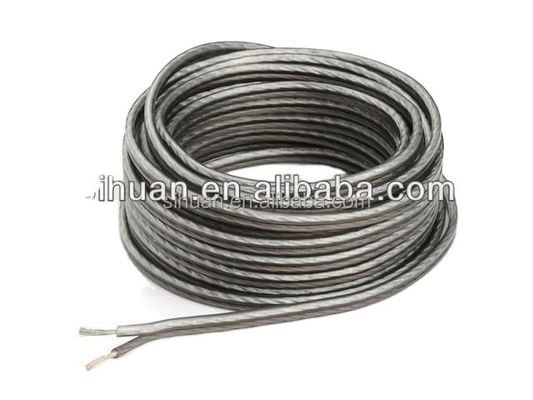 14 Gauge AWG Tinned OFC Copper Speaker Wire for Car Home Audio PVC Jacket Protected