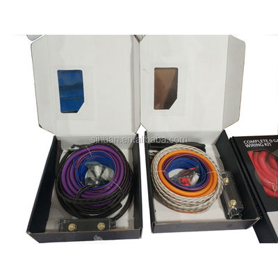 Car Audio Amplifier Wiring Kit with Non-Shielded Shielding and Optional Outer Diameter