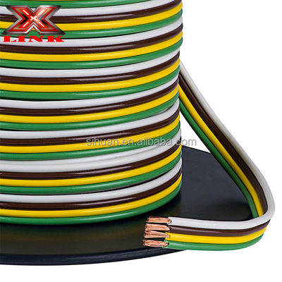 PVC Insulated Trailer Wiring Harness 14 Gauge 2 Wire for Lighting and Brake System