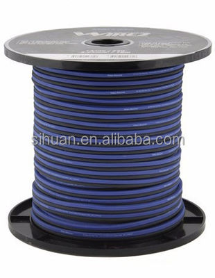 High End Car Audio Systems Super Clear Flexible Transparent Jacket Amp Wiring Kit with RCA Connector Type PVC Jacket