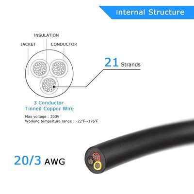 14 Gauge 2 Conductors 4 Conductors Electrical Wire for Black or White House Lighting