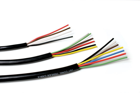 Pvc 7x14 Gauge Awg 100 Copper Stranded Trailer Cable