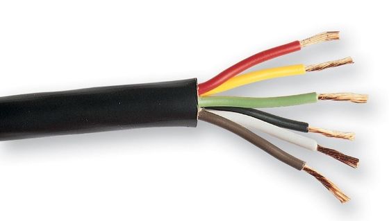 Pvc 7x14 Gauge Awg 100 Copper Stranded Trailer Cable