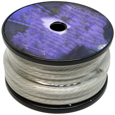 1/0 Gauge Oversized RED Power Ground Wire with Insulation Material PVC and Number of Conductors 1