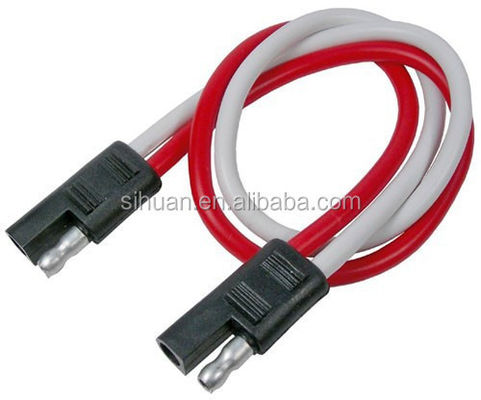 2.8X Outer Diameter 4c 18AWG Bonded Trailer wire Cable With Plug Bare Copper Conductor