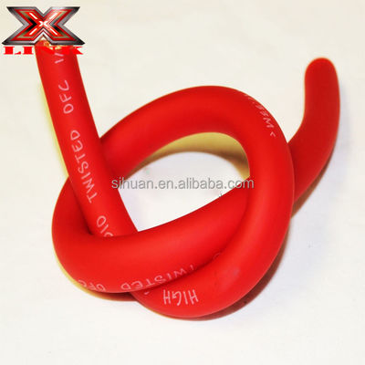 Soft PVC Jacket Low Voltage Cars 0 2 4 6 8 AWG Gauge Insulation Material PVC Car Audio Subwoofer Amplifier Power Cable