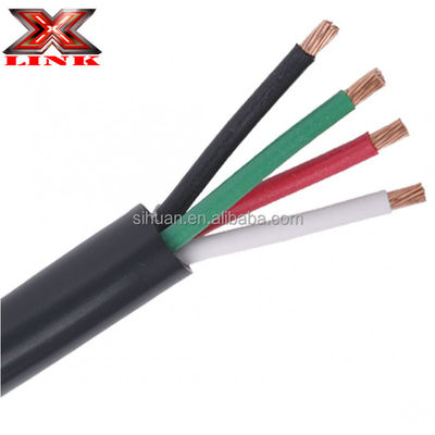 Stranded Conductor Home Appliance Electrical Wire 14 ga x4c 18awg x3c in Black or White
