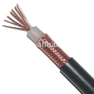Long Distance Transmission RG213 Coaxial Cable With PE Insulation And Copper Conductor