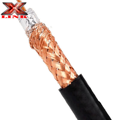 Long Distance Transmission RG213 Coaxial Cable With PE Insulation And Copper Conductor