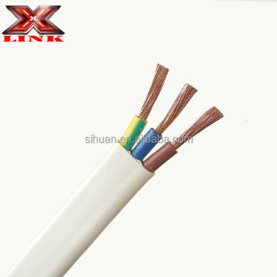 2 Conductor Oxygen Free Copper Cable Flexible Stranded PVC Cord For House Electricals