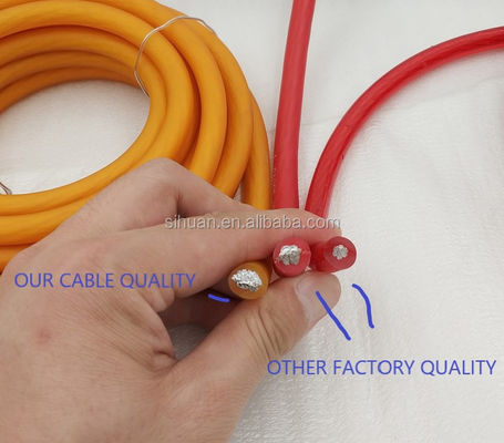 0 Gauge Car Audio Amplifier Power Cable with Durable PVC Jacket and Copper Conductor