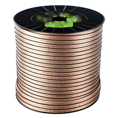 Flexible Transparent Jacket OFC Speaker Cable for Audio Connection and Performance